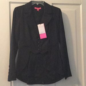 Women’s Betsy Johnson blazer in linen